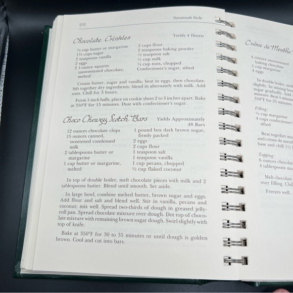 Savannah Style 1980 Spiral Bound HC Cookbook Book Junior League of Savannah - Picture 5 of 14